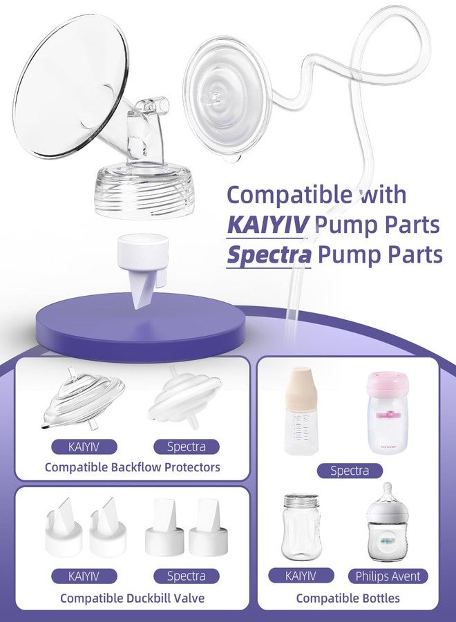 KAIYIV 4 pcs Backflow Protector Compatible with Spectra S2 S1 and 9 Plus, Not Original Spectra Backflow Protector Replacement Pump Parts S2 Accessories - Image 3