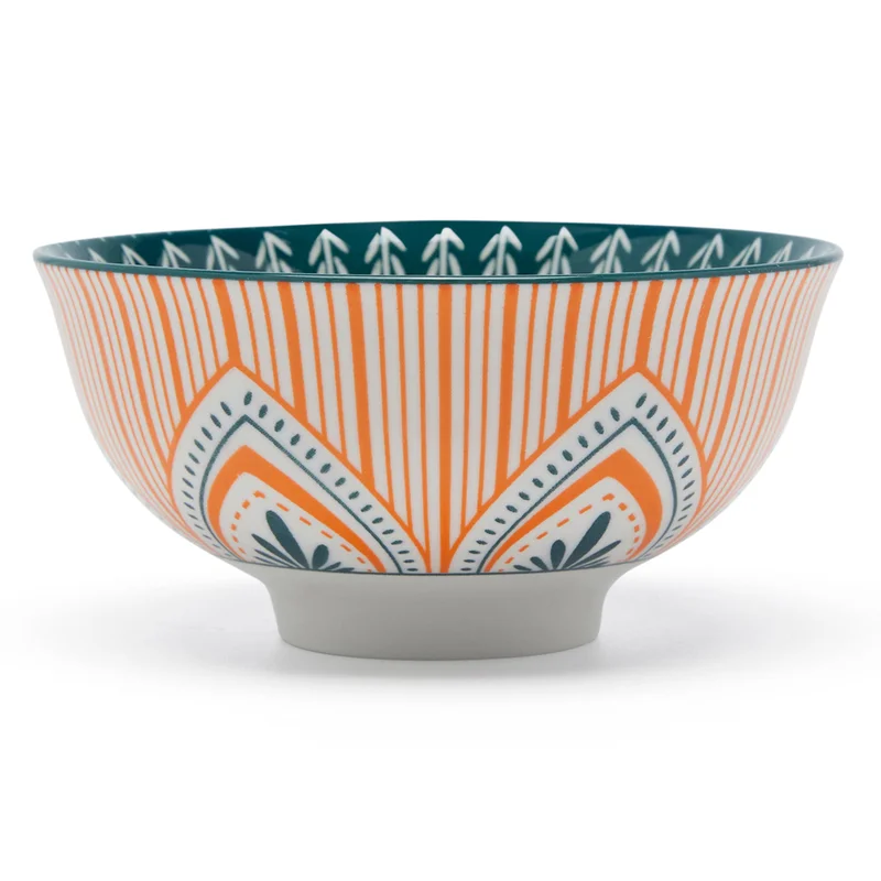 سيمبلي كيتشن Floral Mm Kori Jhallar Ceramic Bowl