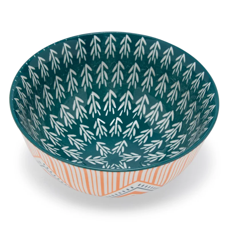 سيمبلي كيتشن Floral Mm Kori Jhallar Ceramic Bowl