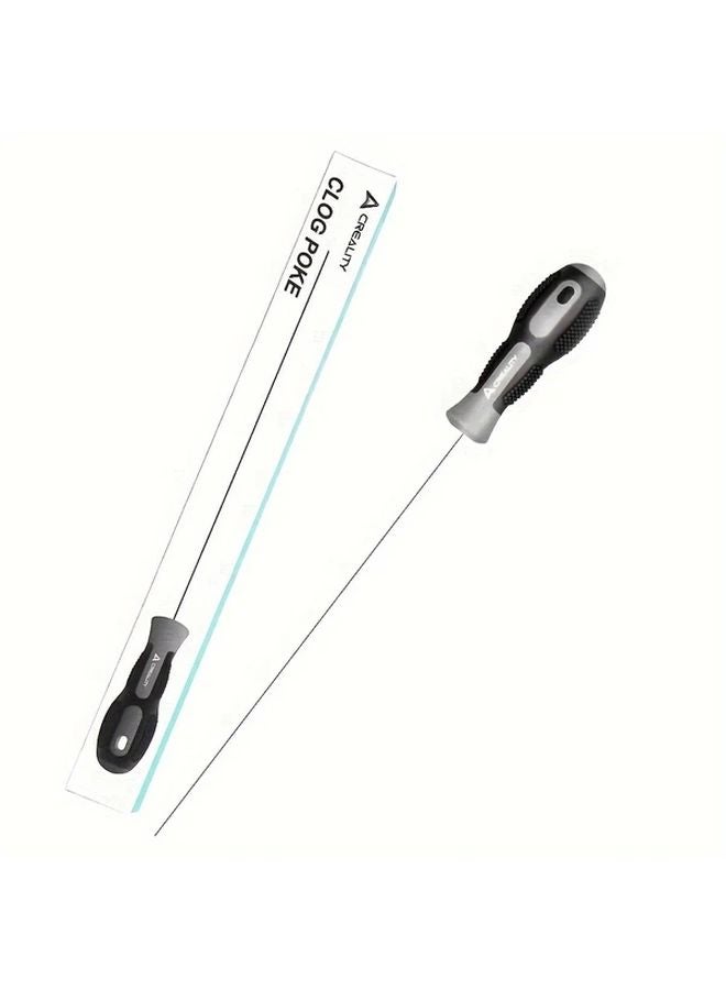 Creality FDM 3D Printer Extended Clog Poke Tool With Soft Rubber Handle 1pc - Image 4