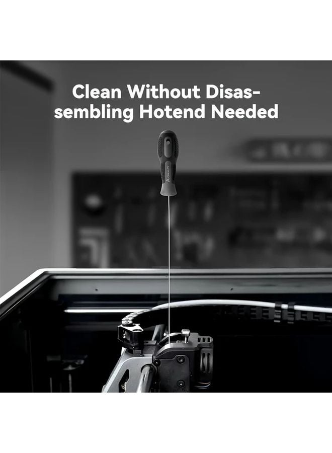 Creality FDM 3D Printer Extended Clog Poke Tool With Soft Rubber Handle 1pc - Image 5