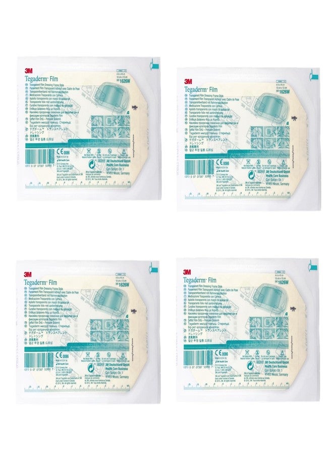 squishy 4Pcs Bandage, Wound Dressing for Pressure Ulcers and Chronic Wounds, Adhesive Band Aid for Post-Surgery, Daily Care and First Aid Use - Image 1