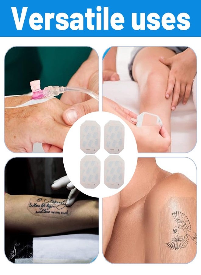 squishy 4Pcs Bandage, Wound Dressing for Pressure Ulcers and Chronic Wounds, Adhesive Band Aid for Post-Surgery, Daily Care and First Aid Use - Image 5