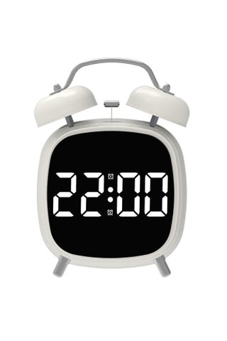 Twin Bell Alarm Clock, Loud Alarm Clock with Backlight, Silent Clock for Bedroom Home or Office, Great for Heavy Sleepers - view 2
