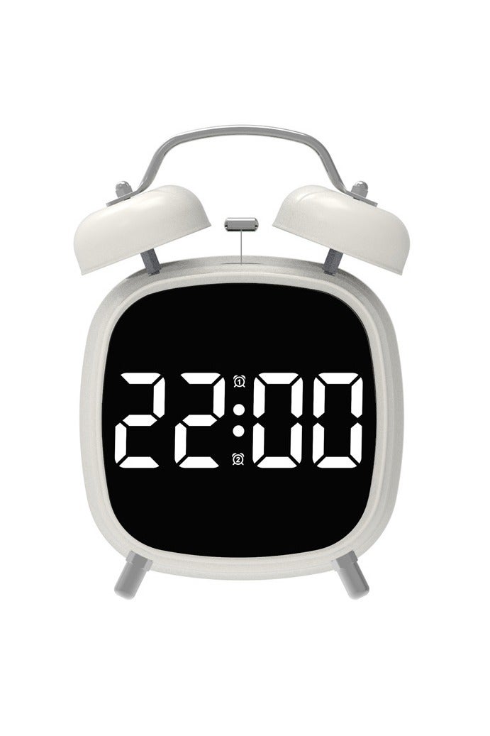 AHAKAC Twin Bell Alarm Clock, Loud Alarm Clock with Backlight, Silent Clock for Bedroom Home or Office, Great for Heavy Sleepers - Image 2