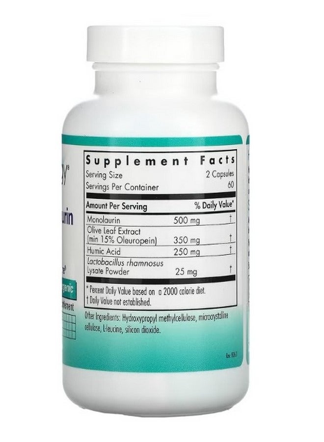 نوتريكولوجي Humic Monolaurin Complex 120 Vegetarian Capsules - Image 2