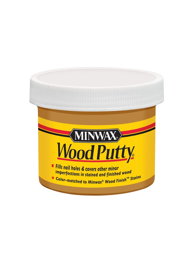 Minwax 3.8 oz Minwax 910 Golden Oak Wood Putty Oil-Based Non-Hardening  - Image 1