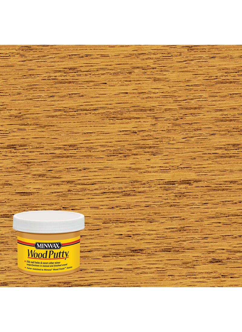 Minwax 3.8 oz Minwax 910 Golden Oak Wood Putty Oil-Based Non-Hardening  - Image 2