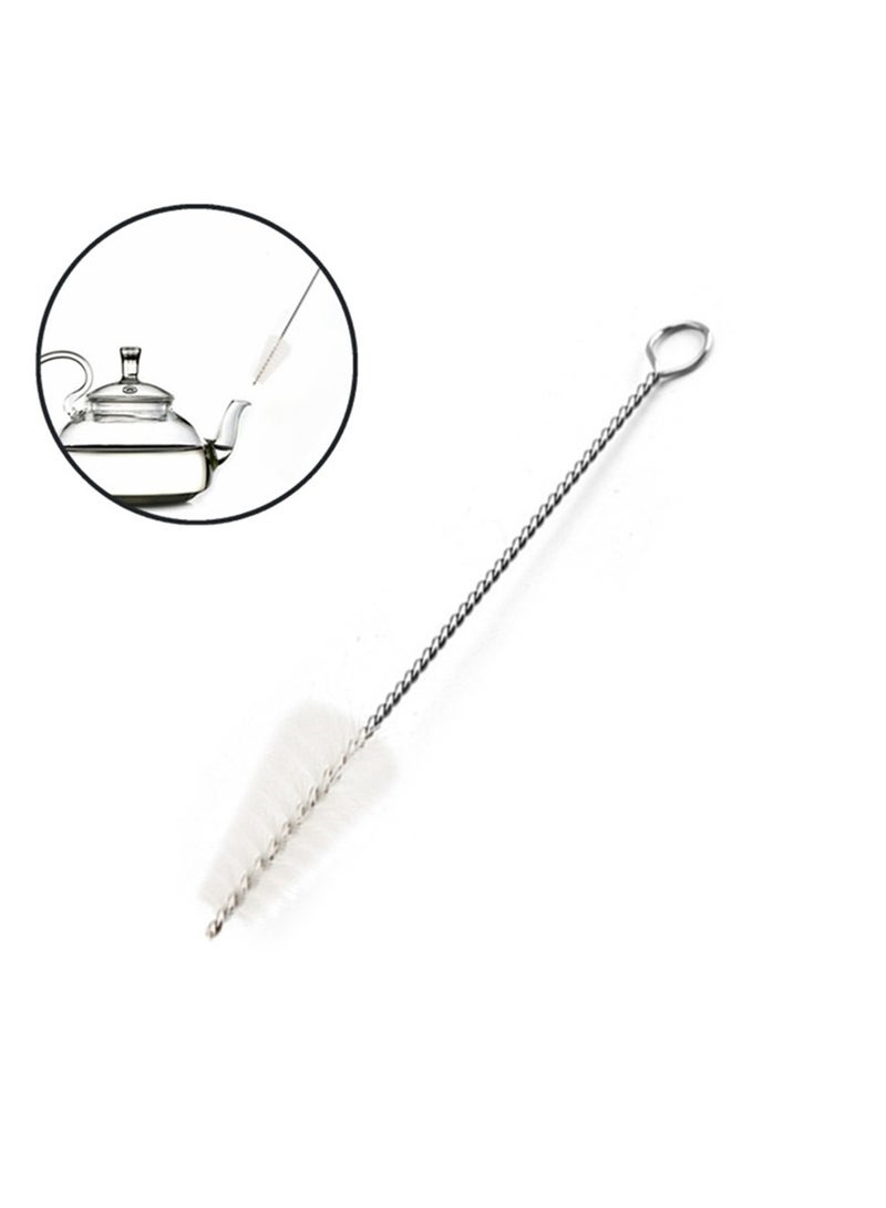 5pcs Pipping Tip Brush - Cake Decorating Tube Cleaning Brush - 304 Stainless Steel and Nylon Fibre - Baking Tools & Kitchen Gadgets - For Bakers & Cake Decoratorsctical Dual-Head Icing Nozzles Cleaning Brush Cream Piping Pastry Stainless Steel Icing Nozzles Brush Cake Baking Tool  - Image 1