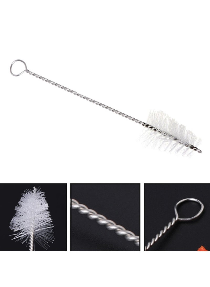 5pcs Pipping Tip Brush - Cake Decorating Tube Cleaning Brush - 304 Stainless Steel and Nylon Fibre - Baking Tools & Kitchen Gadgets - For Bakers & Cake Decoratorsctical Dual-Head Icing Nozzles Cleaning Brush Cream Piping Pastry Stainless Steel Icing Nozzles Brush Cake Baking Tool  - Image 2