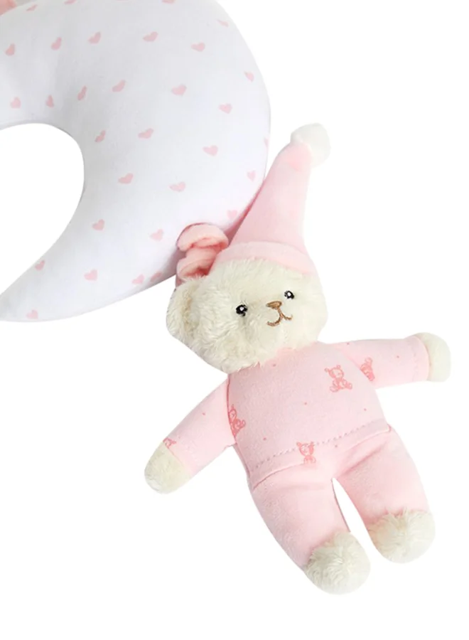 مذركير Pram T0Y Hanging Animal Stuffed Toy Textile
