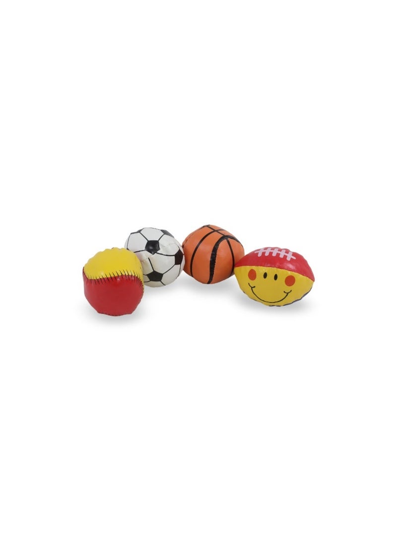 Children's 4 Sports Balls - Image 1