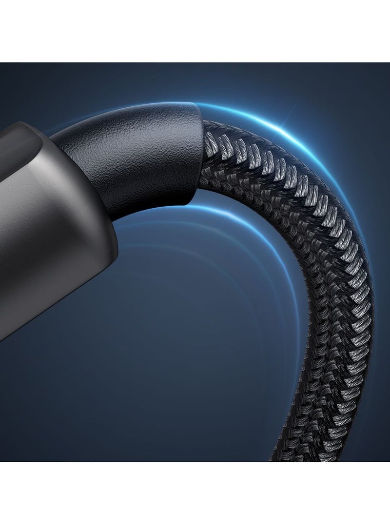 Mcdodo كابل شحن مضفر مع عرض واط رقمي وميزة الإيقاف التلقائي - Image 5