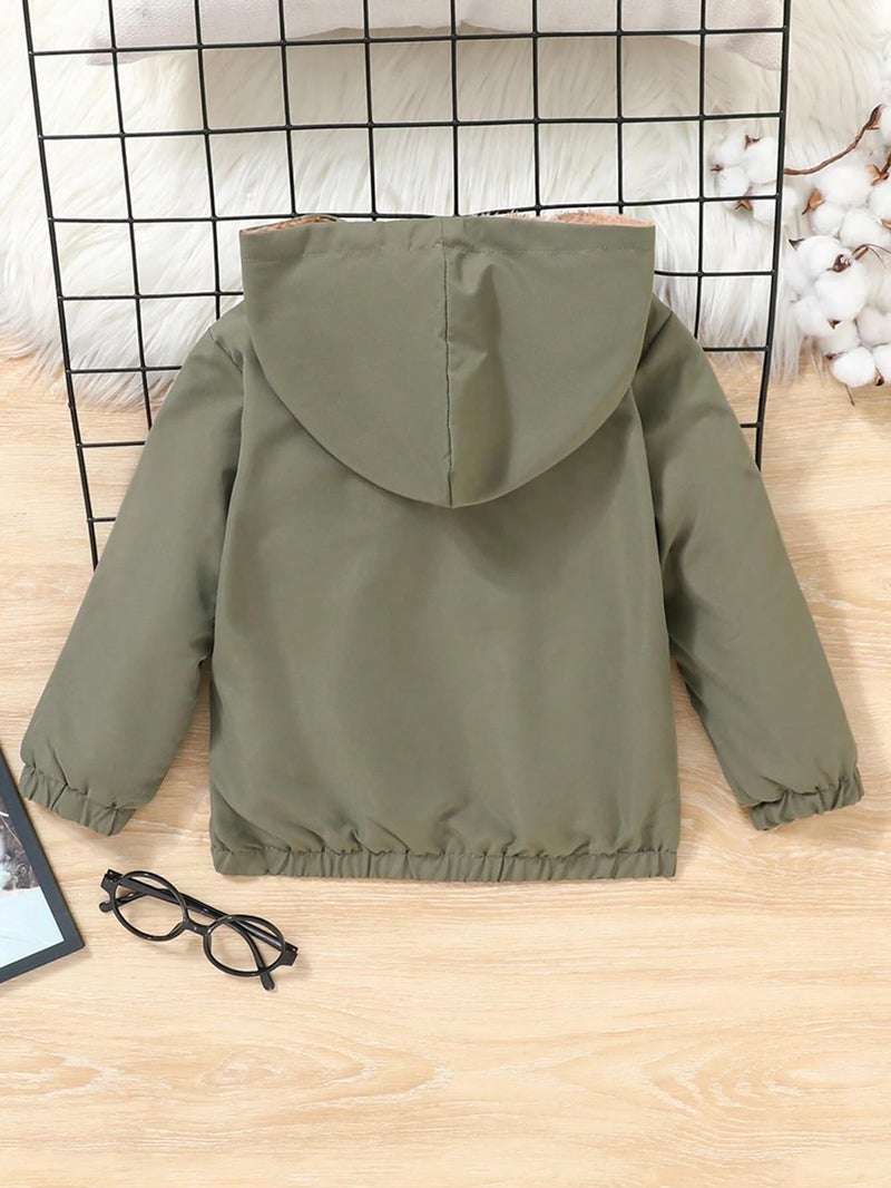 TAGAS Store TAGAS Boys Jacket | Kids Boys & Girls Unisex Warm Full Sleeves Jacket | Winter Wear for Kids (MENDI) - Image 3
