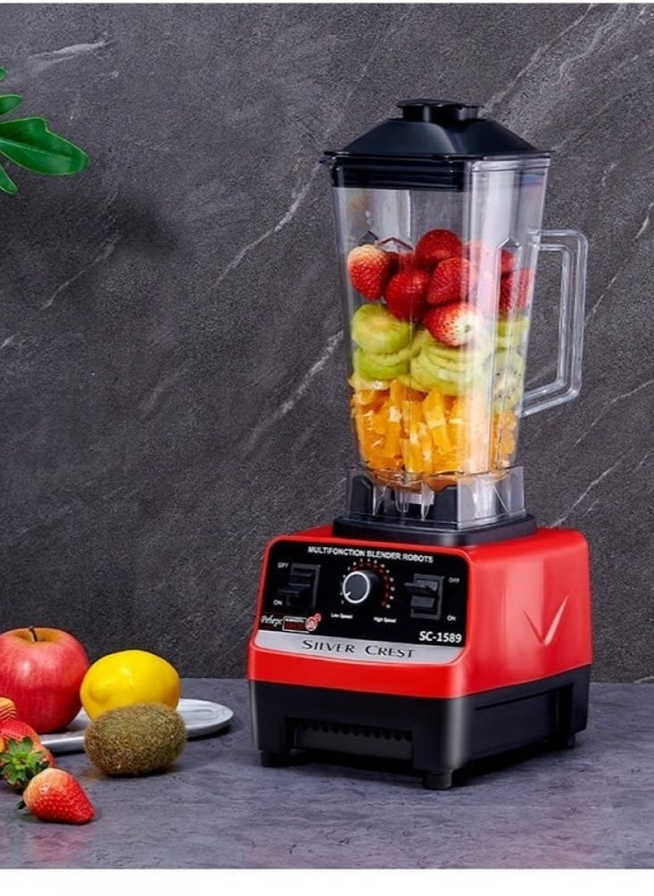 SILVER CREST - Silver crest blender 4500 W Commercial Blender, Multicolour - Image 1