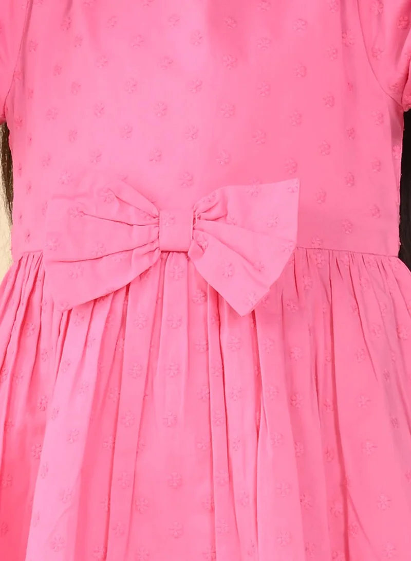 LILPICKS Bow Accent Dress