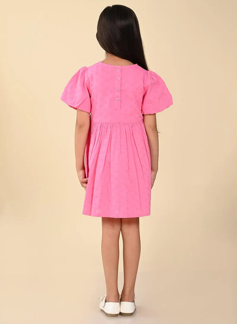 LILPICKS Bow Accent Dress