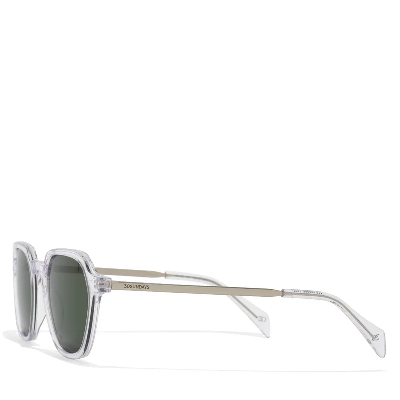 30Sundays Men's LUC Sunglasses - Lens Size: 52 mm - Clear