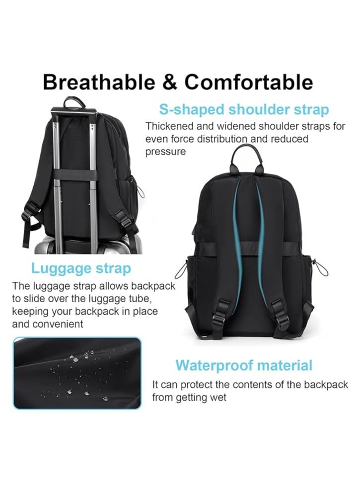 DAILYLIFE Lightweight Laptop Backpack Bag Carry on Backpack for Men Travel bag School Gym - Image 3