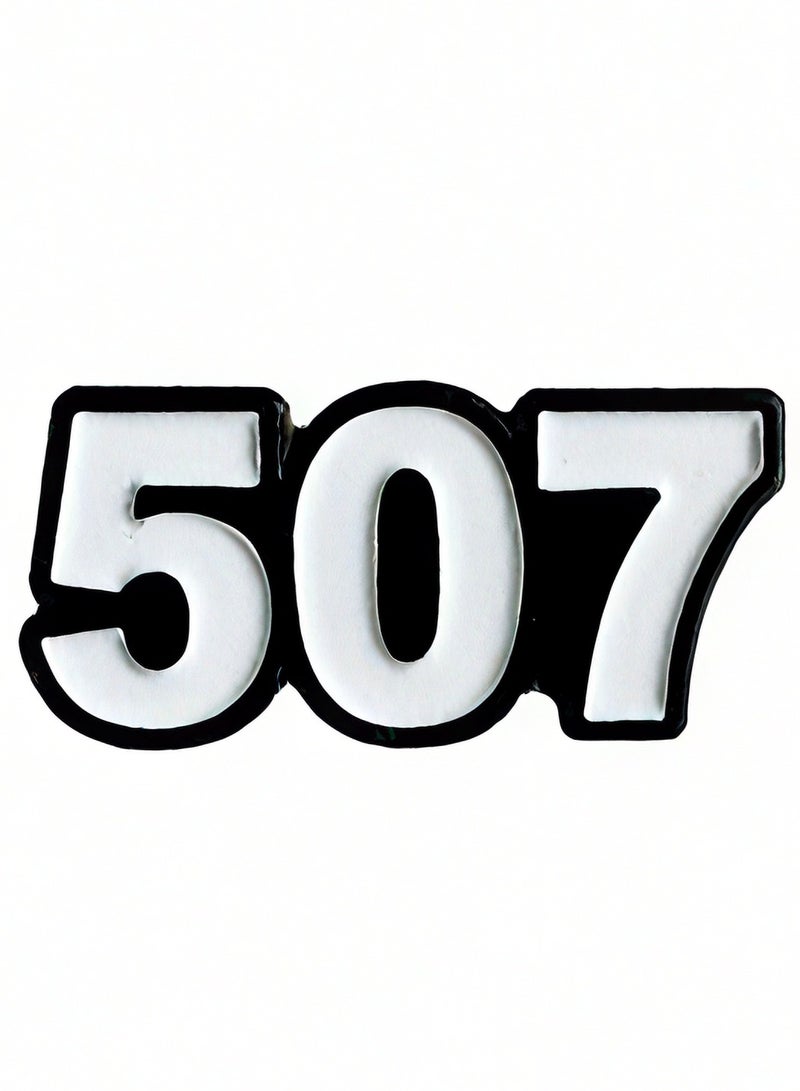 Iron mobile sticker code 507
