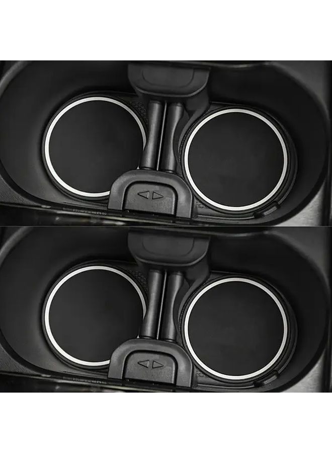 Infinite Black Heavy Duty Car Cup Holders 2 Pack Anti Slip Base SUV Truck - Image 5