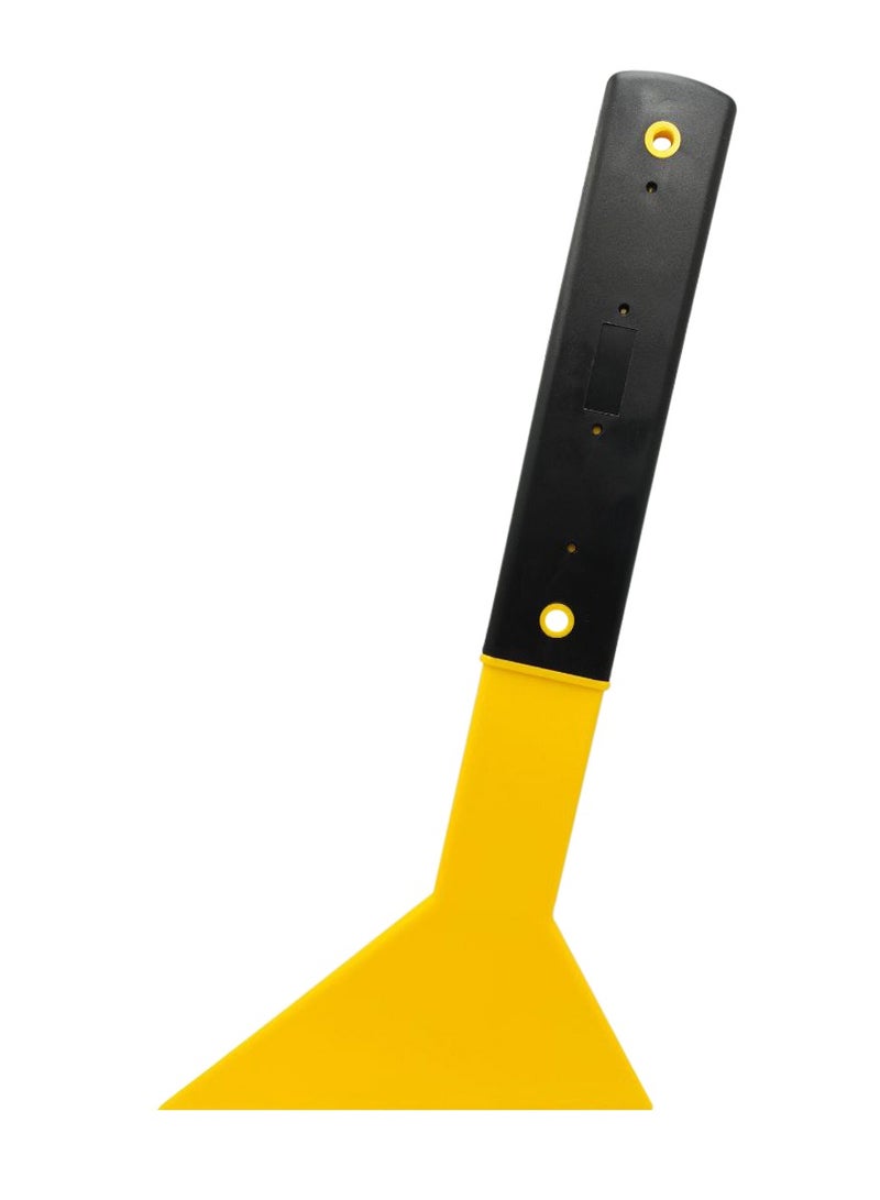 Multi-Function Durable Car Film Triangle Scraper and Snow Removal Tool with Long Handle, Home Kitchen And Car  - Image 1