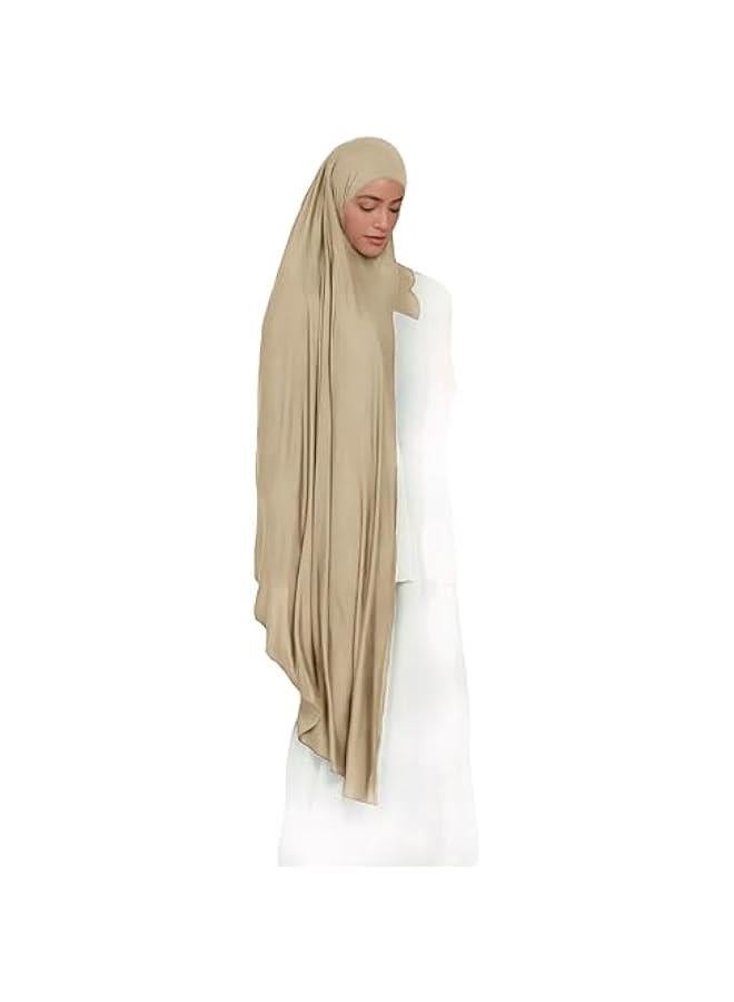 Arabest Modal Jersey Hijab Scarf Wrap - Easy Slip-on Style for Muslim Women - Image 2