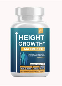 BIYODE Growth Capsules to Grow Taller - Height Growth Maximizer With Calcium For Bone Strength Natural Get Taller Supplement to Increase Bone Growth - Free of Growth Hormone (Packaging May Vary)  - Image 3