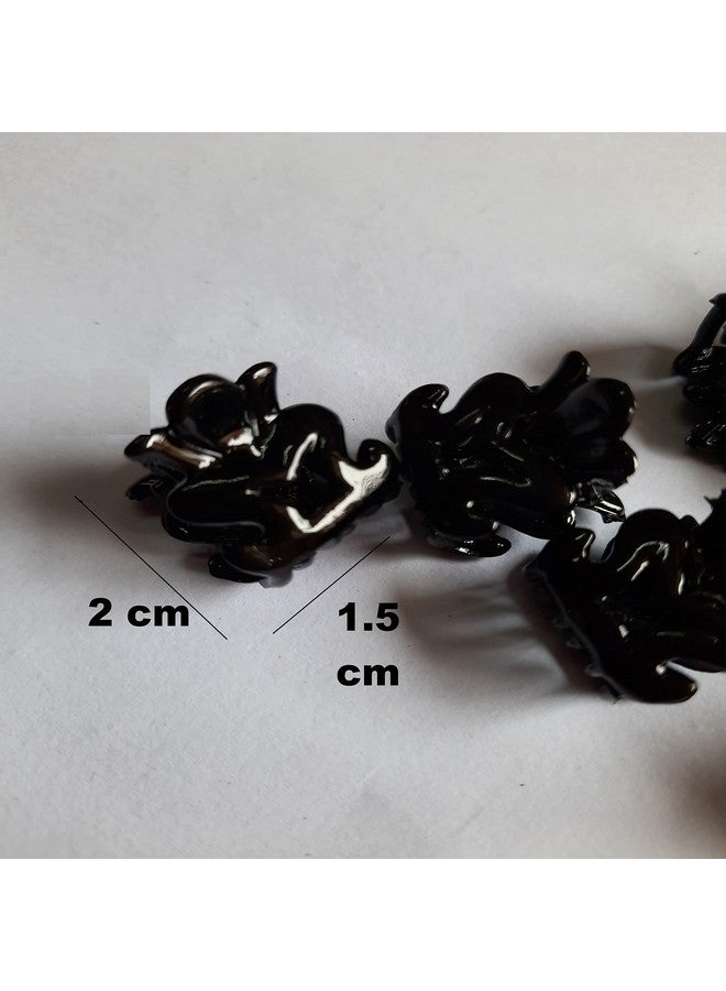 ادفانسد إستور مجموعة من 30 مشبك شعر صغير الحجم متعدد الأنواع باللون الأسود على شكل فراشة للنساء والفتيات من advancedestore - (flx) - Image 3