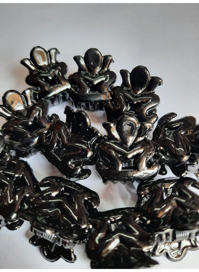 ادفانسد إستور مجموعة من 30 مشبك شعر صغير الحجم متعدد الأنواع باللون الأسود على شكل فراشة للنساء والفتيات من advancedestore - (flx) - Image 2