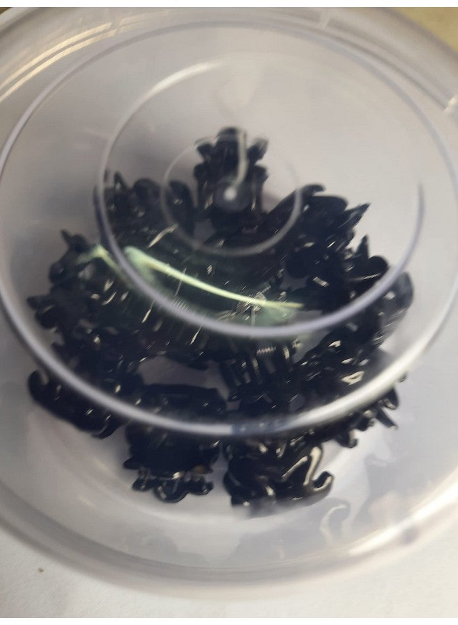 ادفانسد إستور مجموعة من 30 مشبك شعر صغير الحجم متعدد الأنواع باللون الأسود على شكل فراشة للنساء والفتيات من advancedestore - (flx) - Image 5