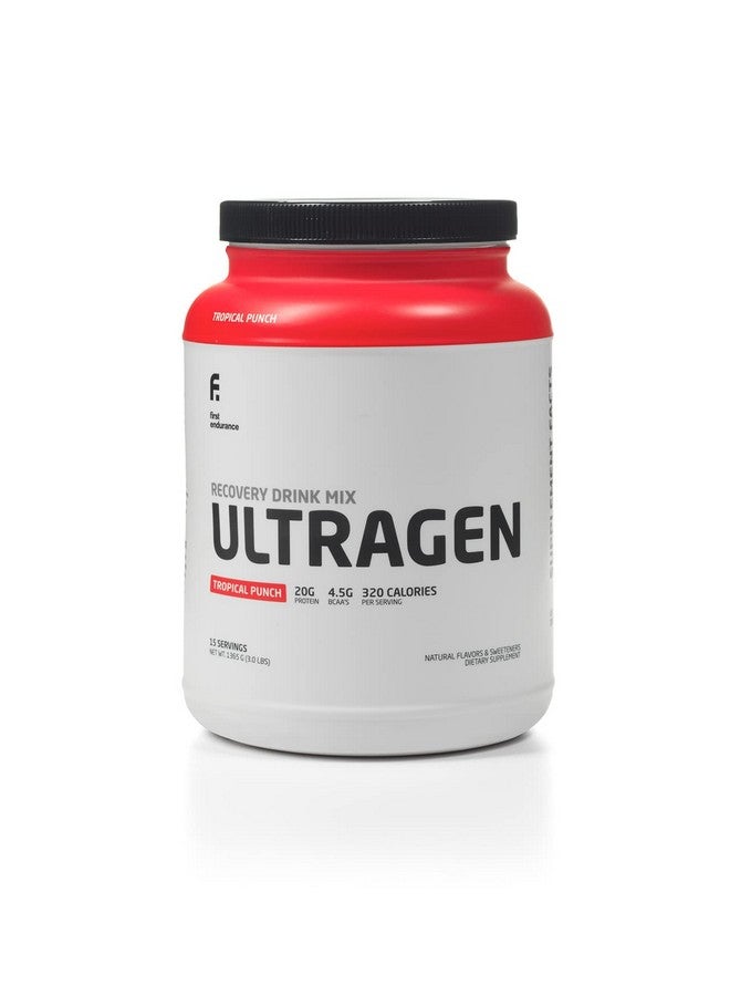 FIRST ENDURANCE Ultragen Recovery Tropical Punch, 15 Serving - Image 1