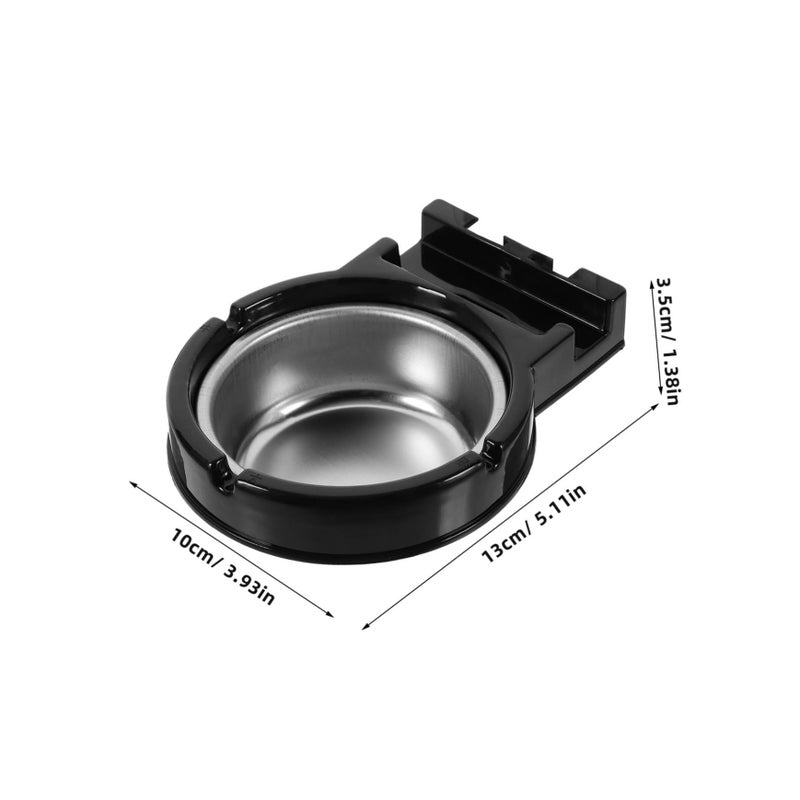 Wall Mounted Stainless Steel Ashtray Space Saving Design for Bathroom Office Outdoor Commercial Home Use - Image 4