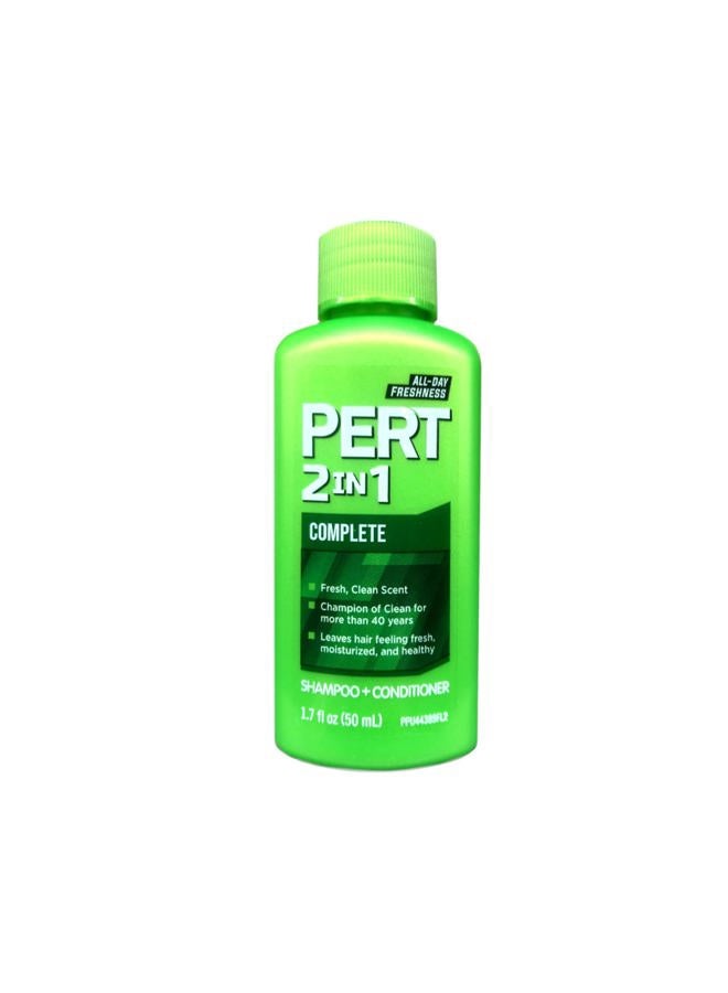 PERT PLUS 2IN1 SHAMPOO, 1.7 Fl Oz (Pack of 36) - Image 1