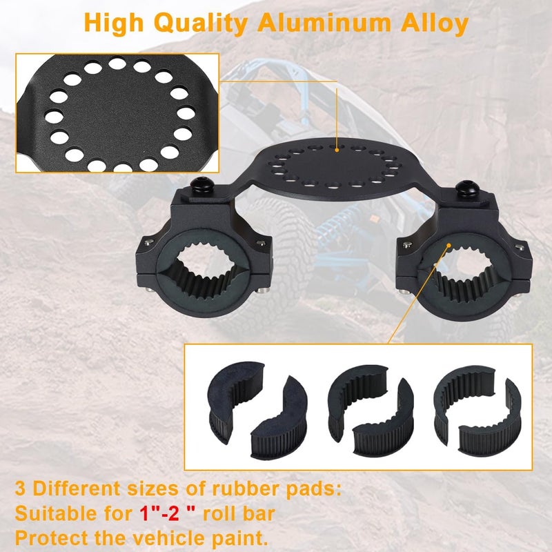 DSISIMO Gas Tank Water Can Mount - Oil Mounting Holder for UTVs and ATVs - Image 3