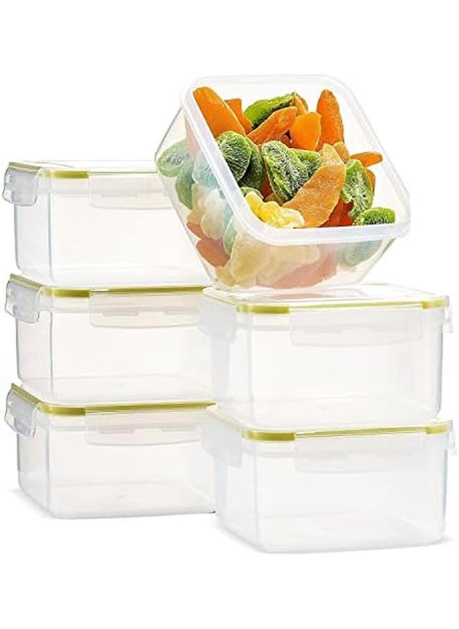komax - Biokips Square Food Storage Container With Lid Clear 5 Liter Capacity 71870 - Image 1