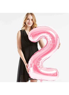 MAGJUCHE Number 29 Foil Jumbo Digital Mylar Balloons 40Inch 29Th Birthday Party Decorations Party Balloon Supplies Pink  - Image 2