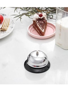 Bukela Ring Desk Call Bell 2 Packs 3.35 Inch Diameter with Metal Anti-Rust Construction, Ringing, Durable, Desk Bell Service Bell for Hotels, Schools, Restaurants, Reception Areas, Hospitals, Warehouses  - Image 3