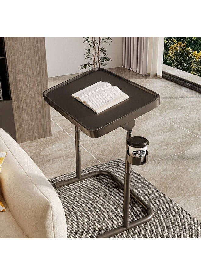 OASIS DESERT Magnetic Adjustable Computer Festival Notebook Table Wrought Iron Lifting Table Folding Table Students Write And Read Books Bjorghosen  - Image 5