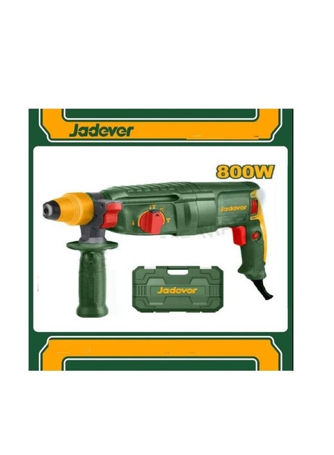 مطرقة قابلة للتعديل Jadever، ٢٦ مم، ٨٠٠ واط، هدم