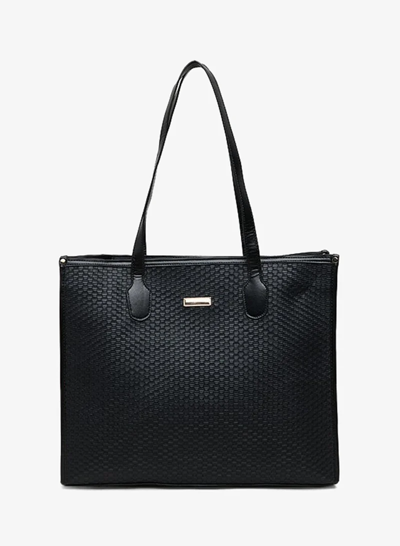 أر أند بي Textured Shoulder Bag