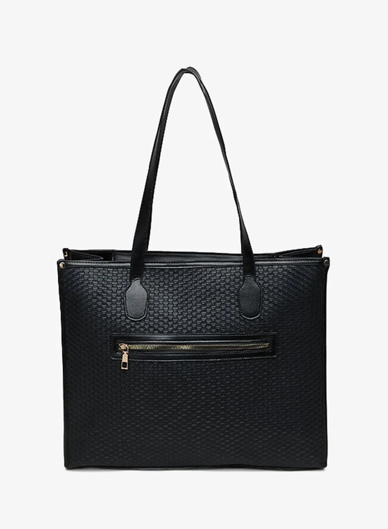 أر أند بي Textured Shoulder Bag