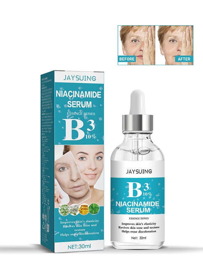 جايسوينغ مصل النياسيناميد - مصل للوجه مضاد للشيخوخة يشد المسام ويقلل من ندبات حب الشباب والتجاعيد ويعزز الكولاجين ويصلح البشرة - مصل النياسيناميد للوجه - Image 1