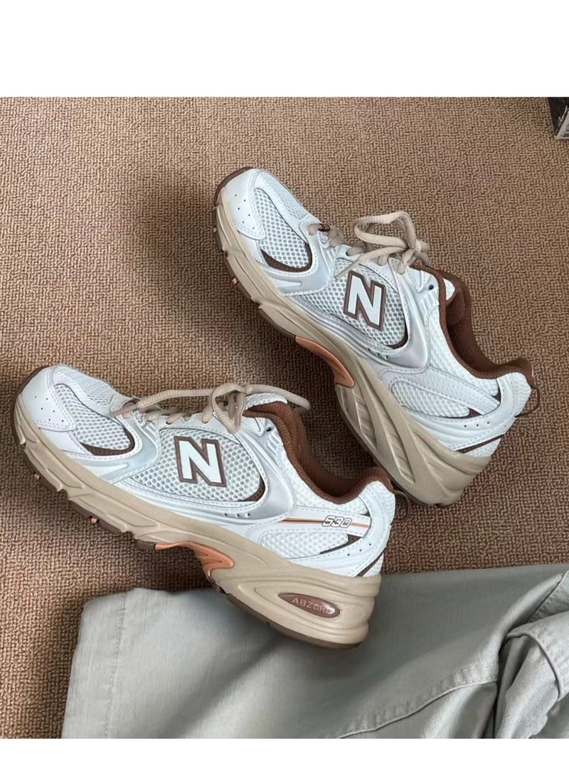 New Balance New Balance 530 Casual Sneakers  White/Brown  - Image 2