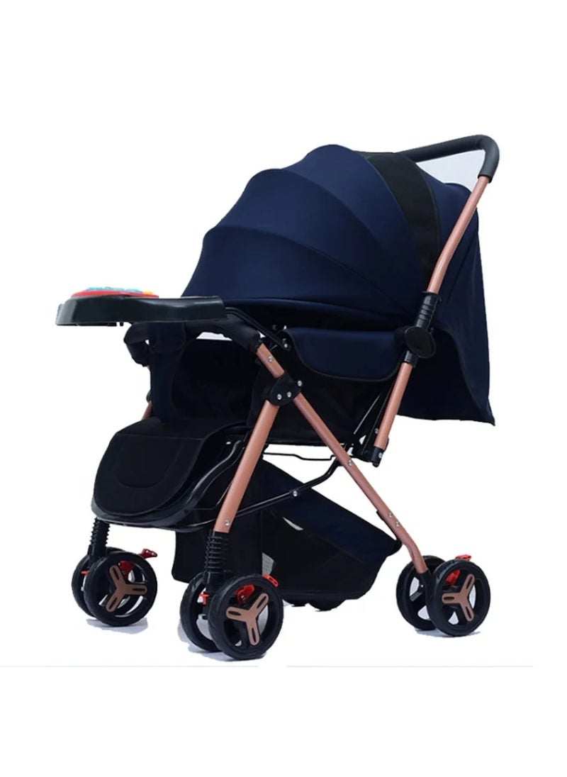 Comfortable and Lightweight Two-Way Stroller with Compact Folding and Multi-Position Umbrella Travel Stroller with Handle and Swivel Wheels - pzsku/Z411BA7B6C4C3922E87F8Z/45/_/1713787547/be63e4b2-a5aa-4da2-beca-6f114c9bf57d