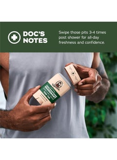 Dr. Squatch Dr. Squatch Natural Deodorant for Men 3 Pack Pine Tar - Odor-Squatching Men's Deodorant Aluminum Free (2.65 oz, 3 Pack)  - Image 5