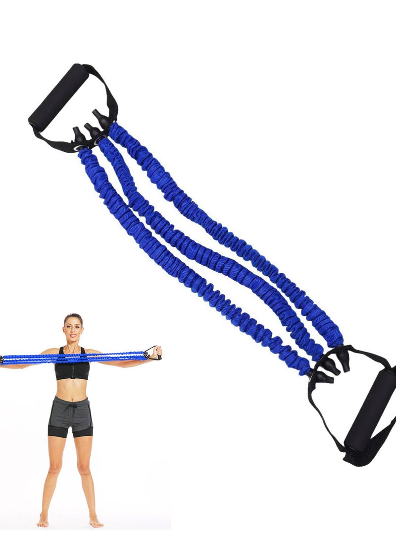 general Multifunctional home chest muscle shaping belt fitness belt exercise belt resistance arm pull belt pedal  - Image 1