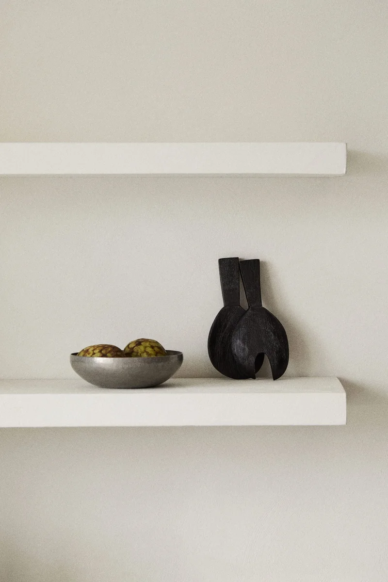 H&M Mango wood salad servers