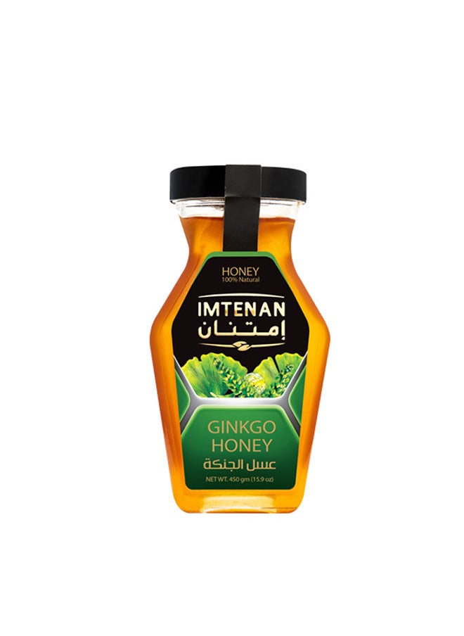 Imtenan Ginkgo Honey Hexagonal 450grams 