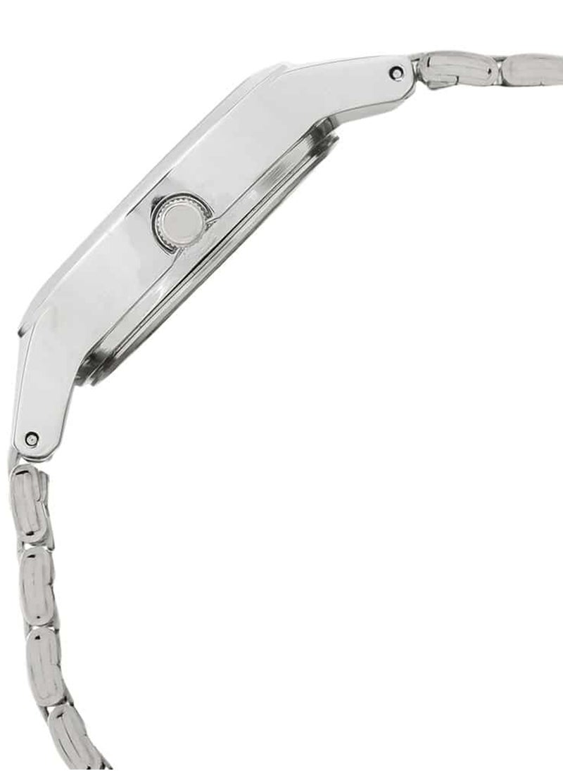 Sonata - Women's Analog Round Shape Stainless Steel Wrist Watch 8151SM03 - 39.7 Mm - Image 1